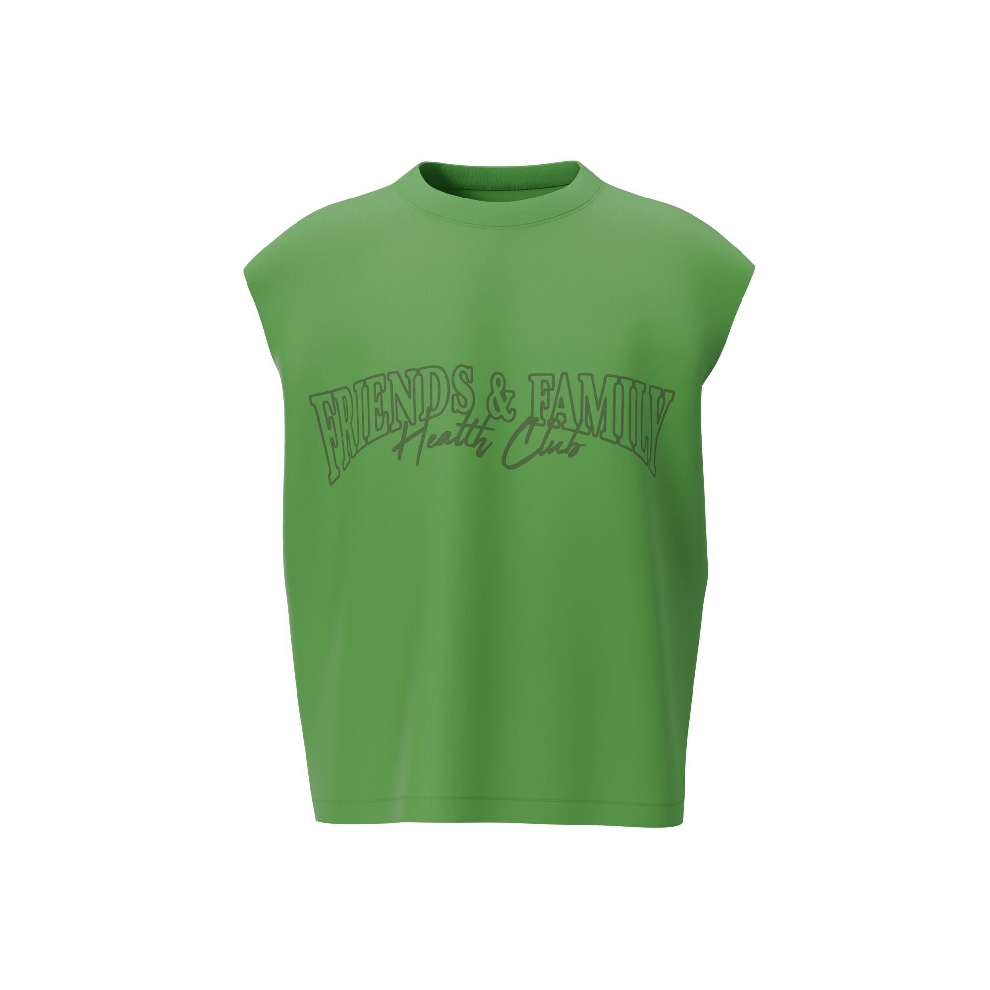 #9 Friends & Family Tee (MuscleGreen)